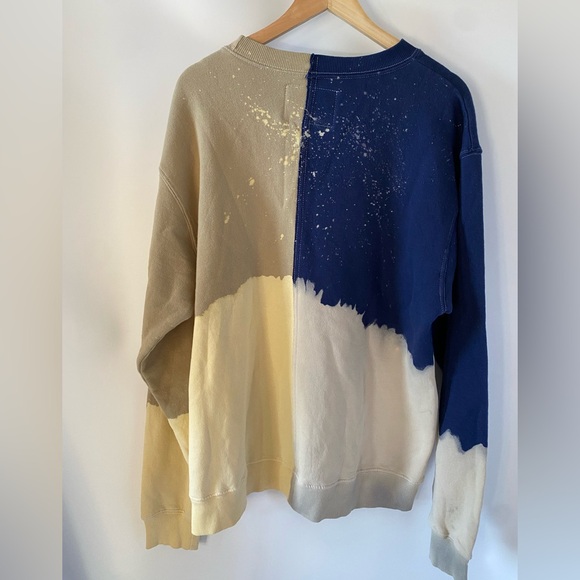 La Detresse Sweatshirt and Joggers in Tan Blue SZ L NEW - Picture 8 of 16